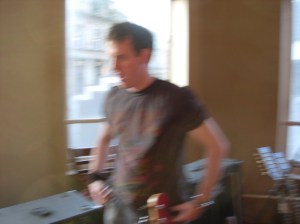 Off focus in this pic but during the writing of WdB1 Greg had a very clear goal. To create some brilliant bass.