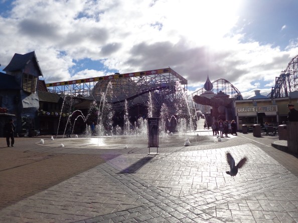 Inside the pleasure beach