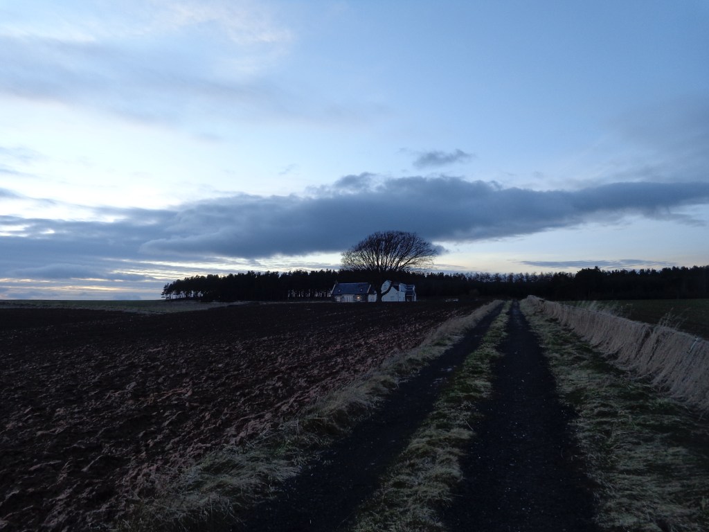 The cottage stands silent after a week of rock.