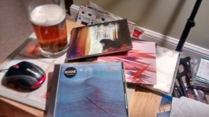 CD's old and new. Sound great. 