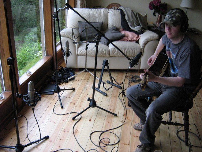 Here comes the acoustic album. We have done one acoustic album to date.