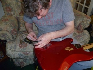 For a great sounding record we must be prepared. You would't want to be in remote Scotland with a broken instrument...